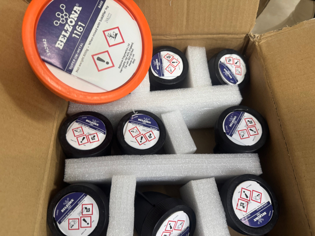 FM Belzona 1121 (Super XL-Metal) Sửa chữa kim loại tác nhân sửa chữa công nghiệp cho thép không gỉ kim loại men men