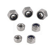 Sản xuất tại Trung Quốc Thép không gỉ 304/316 M5 M6 M8 Locknut A2-70 DIN 6923 A4 Đai ốc mặt bích lục giác có răng cưa